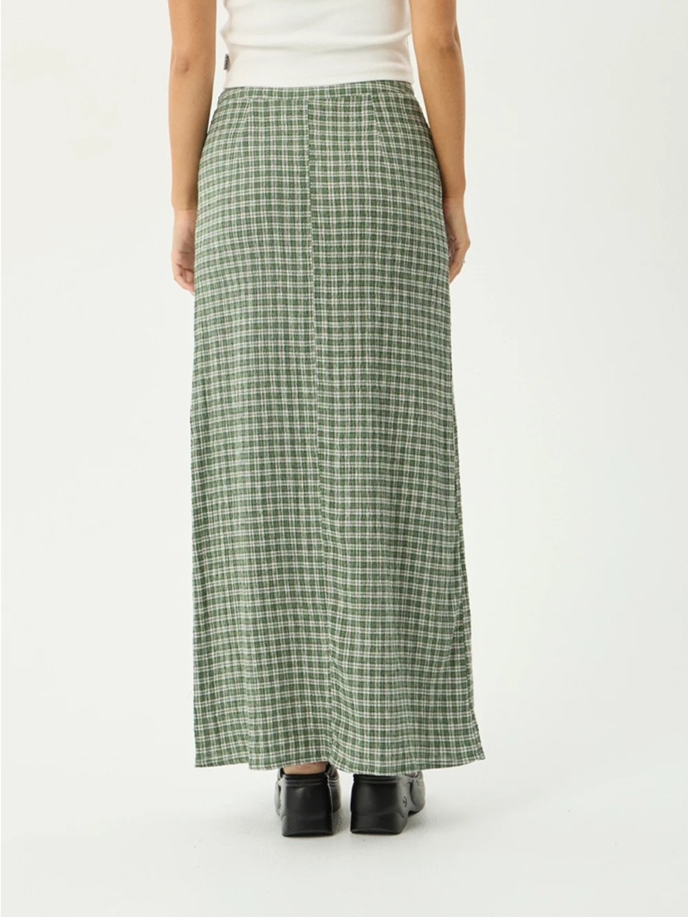 Afends Base Seesucker Maxi Skirt - Picture 2 of 12